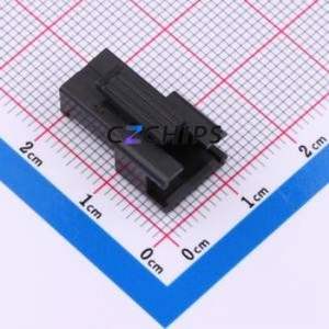 SM-3R Housing (Wire-to-Board / Wire-to-Wire) P=2.5mm Connector 1x3P 1 3 Black - Product Image 1