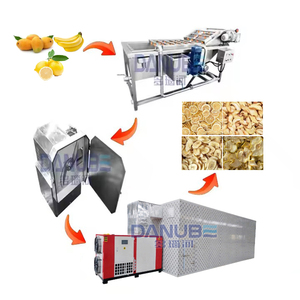 Máquina Comercial para Secar Frutas, Máquina Procesadora de Chips de Plátano, Naranja y Mango Deshidratados, Planta de Secado de Frutas - Product Image 1