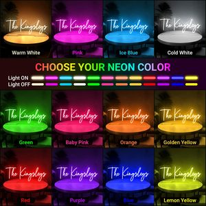 Enseigne néon <span class=keywords><strong>LED</strong></span> personnalisée, lettres <span class=keywords><strong>LED</strong></span> en acrylique, enseigne néon personnalisée pour fête, logo de magasin, décoration de club, enseigne néon personnalisée pour bar, enseigne néon pour boîte de nuit - Product Image 6