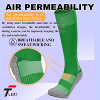 Chaussettes de compression sportives pour cyclisme professionnel personnalisées - Blanc, logo personnalisé, imperméables, respirantes, polyester écologique