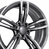 Vente chaude usine – Jantes en alliage moulé noir brillant AL 18-19 pouces 5x120 pour voitures de tourisme, ajustement précis pour modèles BMW populaires