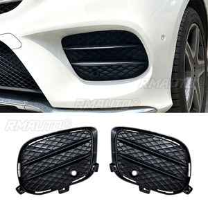 Rejillas de malla negras para faros antiniebla delanteros de coche para Mercedes-Benz GLE GLS GLE Coupé W166 X166 C292 2016-2019, accesorios de estilo para coche - Product Image 1