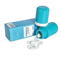 Comprimés de dentifrice personnalisés saveur menthe contenant du bicarbonate de soude pour nettoyer, rafraîchir l'haleine, hygiène bucco-dentaire, granules de bain de bouche probiotiques