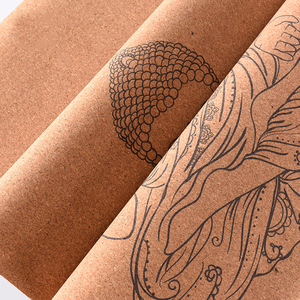 Tappetino Yoga in sughero preferito dallo straniero-antiscivolo, assorbente ed ecologico - Product Image 3