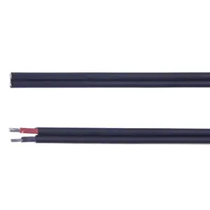 Twin IEC62930 1500V Durable TUV XLPE Insulation Multiple-cores 2.5mm2 Slocable PV Power Cable