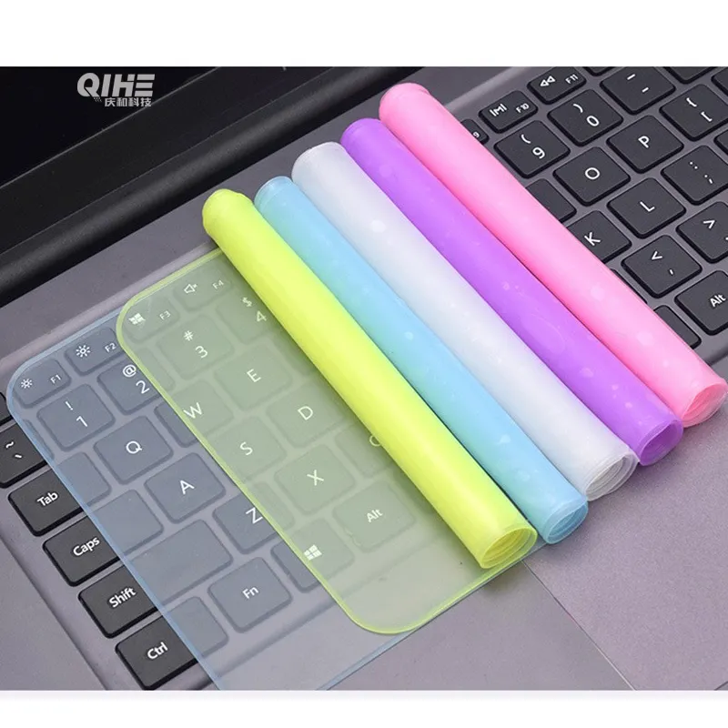 Custom Laptop Keyskin Cover 14.6/15.6inch Colors blue pink For Macbook Pro Retinca 13.3 15.4inch