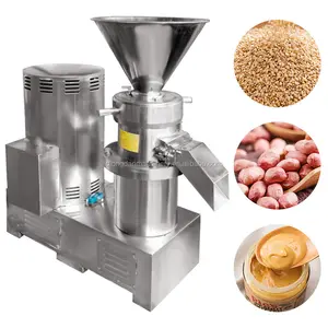 Maquinaria completa de fabricación de mantequilla de maní, equipo automático de mantequilla de maní, máquina industrial de procesamiento de mantequilla de maní