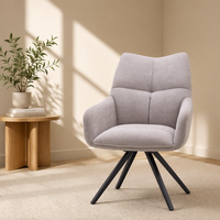 Fauteuil d'appoint rembourré confortable