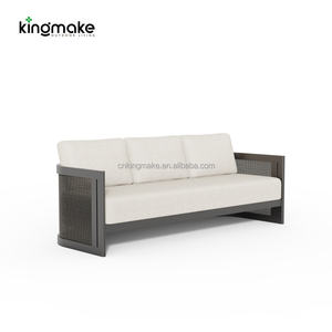 Canapé <span class=keywords><strong>de</strong></span> <span class=keywords><strong>jardin</strong></span> en aluminium <span class=keywords><strong>de</strong></span> luxe Foshan, mobilier d'extérieur moderne, ensemble <span class=keywords><strong>de</strong></span> canapés <span class=keywords><strong>de</strong></span> <span class=keywords><strong>jardin</strong></span> - Product Image 5