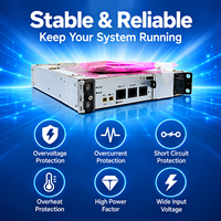 Module d'alimentation embarqué ETP48100 B1 48V 100A pour système d'alimentation de télécommunications en armoire extérieure et réseau de télécommunications intérieur