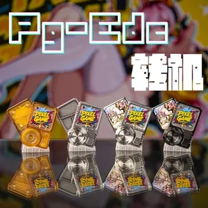 PGEDC Juguete DIY de Giroscopio de Dedo para Alivio del Estrés, con Múltiples Formas de Juego, Fidget Spinner, Deslizador de Trinquete Mecánico con Botón Metálico y Tarjeta de Empuje - Product Image 2