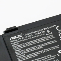 C41N1416 0B200-01250100 batterie d'ordinateur portable d'origine pour Asus ZenBook UX501JW UX501 Batteries rechargeables pour ordinateur portable