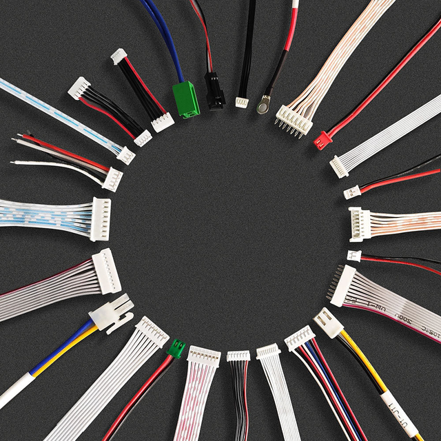 Custom Made Wire to Wire to Board Pcb Molex Jst Gh Xh Ph Sm Terminal Complete Wire Harness