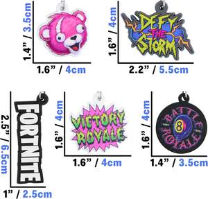 Ensemble de 5 porte-clés <span class=keywords><strong>Fortnite</strong></span>, légers, durables, uniques, sacs à dos, cadeaux <span class=keywords><strong>d</strong></span>'<span class=keywords><strong>anniversaire</strong></span>, cadeaux de jeu amusants, garçons, adolescents, hommes - Product Image 6