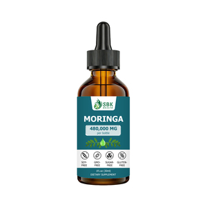 Gotas Líquidas de Moringa Más Vendidas, Promueven una Piel y Cabello Saludables, Mantienen el Equilibrio del Azúcar en la Sangre, Fitonutrientes, Minerales, Apoyo Energético - Product Image 1