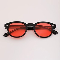 Lunettes de jeu anti-lumière bleue CP 99% de haute qualité, verres teintés rouge, lunettes de sommeil à la mélatonine pour l'utilisation sur ordinateur