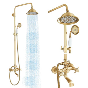 Rideaux de salle de bain valve en laiton pur <span class=keywords><strong>pour</strong></span> femmes ensemble de douche robinet de <span class=keywords><strong>baignoire</strong></span> ensembles de douche <span class=keywords><strong>pour</strong></span> femmes cadeau ensemble de douche <span class=keywords><strong>pour</strong></span> hommes - Product Image 4