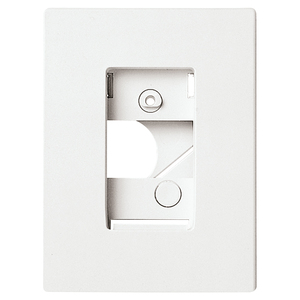 Support pivotant blanc pour grille de plafond, 12 po x 8 po x 1,5 po - Product Image 1