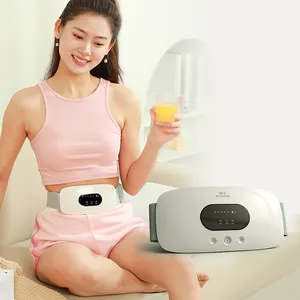 Masajeador quemador de grasa del vientre promueve la digestión adelgazamiento cinturón de calefacción máquina de pérdida de peso para mujeres