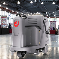 Nettoyeur de sols industriel électrique CleanHorse X5, nouvelle conception, en plastique, pour le nettoyage du béton en extérieur