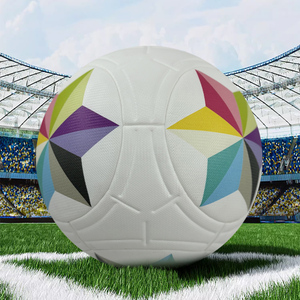 Ballons de football originaux taille 5, officiels, pour entraînement, cousus à la machine, en cuir PVC PU sans couture, ballons de football personnalisés - Product Image 4