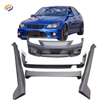 Kit carrosserie Ground Shark style TRD RS200 pour Lexus IS200 : pare-chocs avant, jupes latérales, lèvre arrière