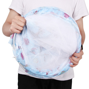 Moustiquaire de lit bébé instantanée en mousseline, occultante, pour voyage, pour nouveau-né, pour poussette et berceau - Product Image 3