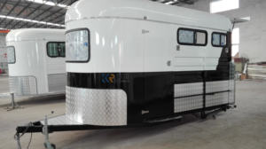 Rimorchio per <span class=keywords><strong>Cavalli</strong></span> a 2 Posti con Configurazione Standard, <span class=keywords><strong>Trasporto</strong></span> <span class=keywords><strong>Cavalli</strong></span>, Carrello Europeo - Product Image 2