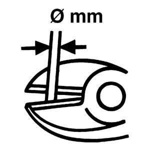 คีมจมูก5081208 heytec, ตรง, DIN 5745 ISO - Product Image 2