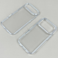 Coques de téléphone très claires en vrac en gros pour iPhone 17 Air TPU PC Clear 17 Pro Max Fabrication Sortie d'usine Antichoc