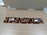 Supports de Mahjong en Acrylique Effet Écaille de Tortue Blond Ondulé Erming avec Poussoirs Magnétiques – Supports de Tuiles Premium Prêts à l'Expédition – Modèle Américain