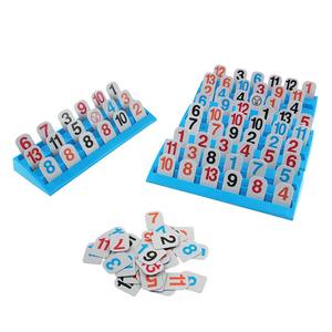 Puente mágico <span class=keywords><strong>de</strong></span> alta calidad <span class=keywords><strong>Rummy</strong></span> Tile Game 4 Player Card Board Game Set Funny Interactive Indoor Party Toy Fot Niños y adultos - Product Image 1