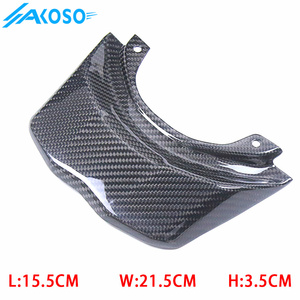 AKOSO carenado de fibra de carbono completamente seco, cubierta de asiento trasero de motocicleta, cubierta protectora de luz trasera para Yamaha <span class=keywords><strong>MT10</strong></span> FZ10 <span class=keywords><strong>2022</strong></span> 2023 2024 - Product Image 6