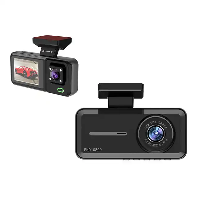 2.0 Inch IPS HD Screen 3 Lens Front Inside Rear Smart Dual Car Black Box DVR Dashcam Live Video Camera Dash Cam