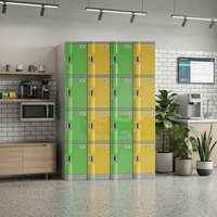 Prix d'usine, personnalisable, étanche, résistant à l'humidité, casier en plastique ABS pour bureau/supermarché, conception démontable brevetée, 5 ans de garantie