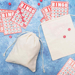 Luxury Business <strong>Personalised</strong> Organic Cotton <strong>Drawstring</strong> Packing/Shoe Dust <strong>Bag</strong> - Product Image 2