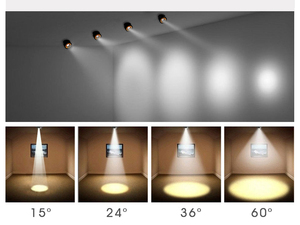 ซันไลค์ ฟูลสเปกตรัม 9W MR16 COB LED โมดูลสปอตไลท์แบบหรี่แสงได้พร้อมเลนส์ออปติคอล 15/24/36/60 องศา IP65 - Product Image 6