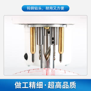 เครื่องเจาะเลนส์แว่นตา Good Helper ขนาด 12 มม. แบบตั้งโต๊ะ สำหรับการเจาะที่แม่นยำในการประมวลผลเลนส์ - Product Image 3