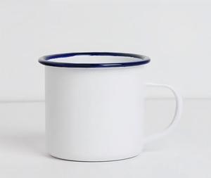 Taza de Café Esmaltada de Acero al Carbono al por Mayor, Taza de Esmalte con Logotipo Personalizado, Regalo Promocional, Elegante Taza de Esmalte con Asa - Product Image 4