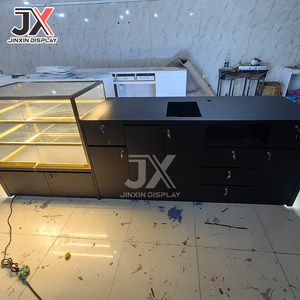 Muebles de Fábrica Personalizables, Mostrador para Cafetería, <span class=keywords><strong>Restaurante</strong></span>, <span class=keywords><strong>Tienda</strong></span> Minorista, Recepción, Barra, Vitrina, Mueble de Exhibición para Comercios - Product Image 5