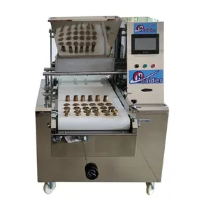 Multi-function two color double flavor filled cookie making machine