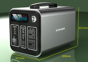 220V Solar Energy Storage System Lithium Iron Phosphate Battery Outdoor Portable Solar Power Station500W <b>Camping</b> Power <b>Generator</b> - Product Image 2