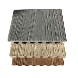 WPC de deuxième génération, <span class=keywords><strong>terrasse</strong></span> extérieure co-extrudée, imperméable, antidérapante, résistante au soleil, résistante au froid, sans entretien - Product Image 1