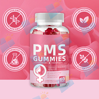 Gummies SUNI OEM/ODM/OBM PMS : Complément de soutien pour les troubles de la ménstruation et l'équilibre hormonal féminin