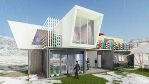 Benutzer definierte gestapelte Container Commercial Street-Mehr schicht layout - Product Image 5