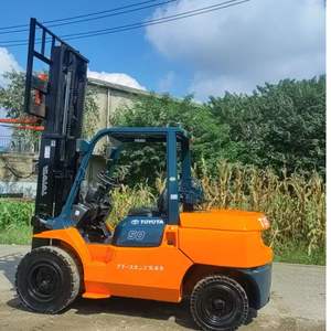 מלגזות דיזל משומשות של טויוטה 02-FDA 50, מלגזות 5 טון להרמה, מלגזות למכירה בסין, מכונות 5 טון, 3 טון, 4.5 טון, קומטסו, TCM - Product Image 4