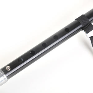 Bastón telescópico de aleación de aluminio, plegable en cinco secciones, con mango antideslizante para apoyo en senderismo para personas mayores - Product Image 3