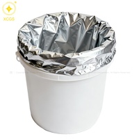 Sacs de protection pour fûts à fond rond en feuille d'aluminium de qualité industrielle, résistants à l'humidité et aux hautes températures, personnalisables