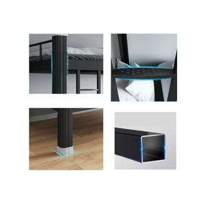 <span class=keywords><strong>Lit</strong></span> superposé <span class=keywords><strong>double</strong></span> <span class=keywords><strong>en</strong></span> métal à prix bon marché pour les internats Meubles métalliques faciles à assembler Utilisation dans la chambre à coucher - Product Image 3