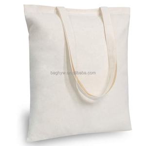 Sac à provisions en coton réutilisable écologique pour femmes poche Logo imprimé personnalisé prix usine sacs fourre-tout en toile lettre quantité minimale de commande bas - Product Image 4